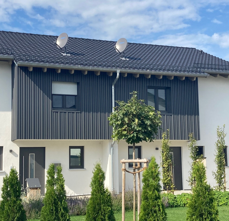 Neubau eines Massivholzhaus in Karlburg